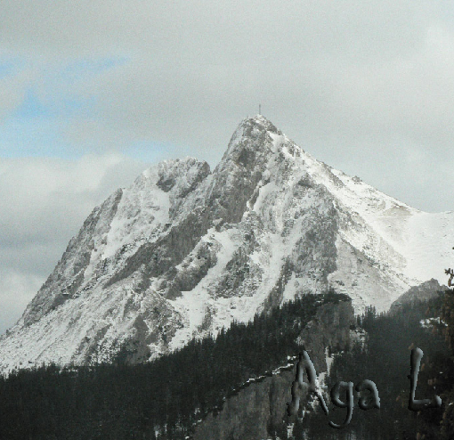 Giewont zimą
