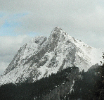 Giewont zimą Giewont zimą